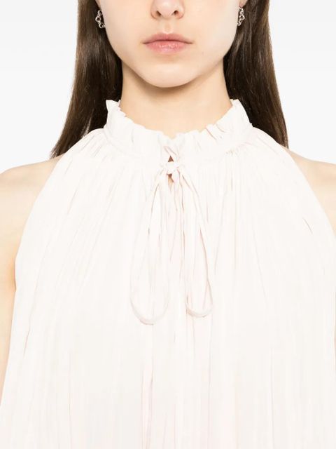 Lanvin ruffled mini dress - Pink