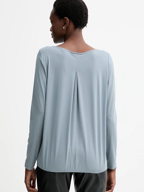 Marc O'Polo longsleeve kolor niebieski 511205252697