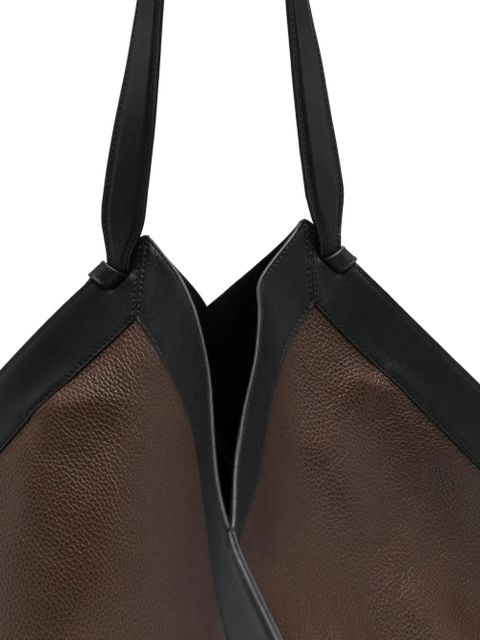 Yuzefi large Wonton shoulder bag - Brown