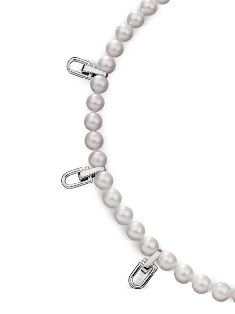 EÉRA Reine pearl necklace - Silver