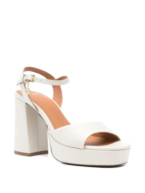 Maje Fralow platform block-heel sandals - White - zdjęcie produktu nr 2