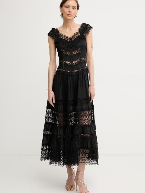 Charo Ruiz Ibiza sukienka hiszpanka z bawełną Amaira - zdjęcie produktu nr 1