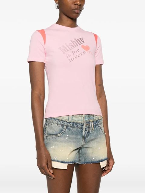 MISBHV printed T-shirt - Pink