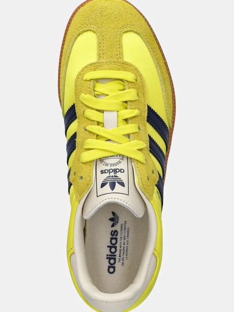 adidas Originals sneakersy Samba OG damskie kolor żółty JI2594