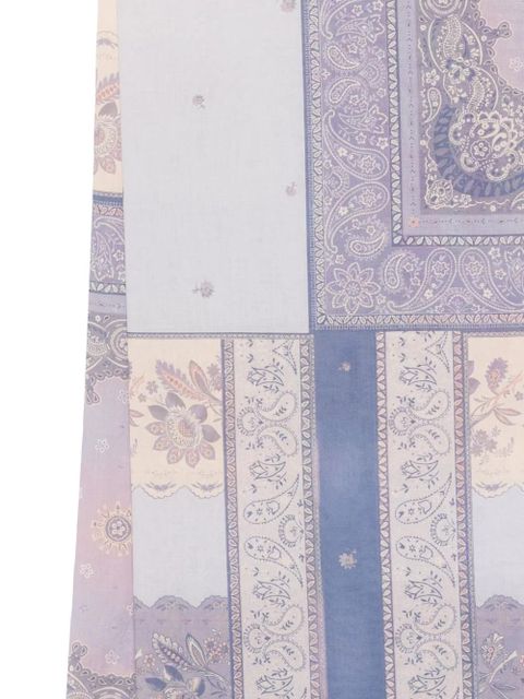 ZIMMERMANN printed cotton pareo - Blue - zdjęcie produktu nr 2