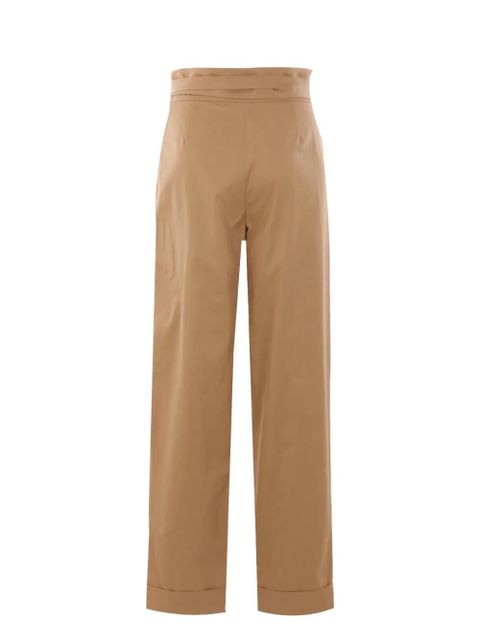 Saint Laurent cotton trousers - Brown