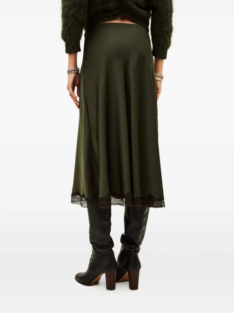 Ba&Sh Cyla mid-length skirt - Green