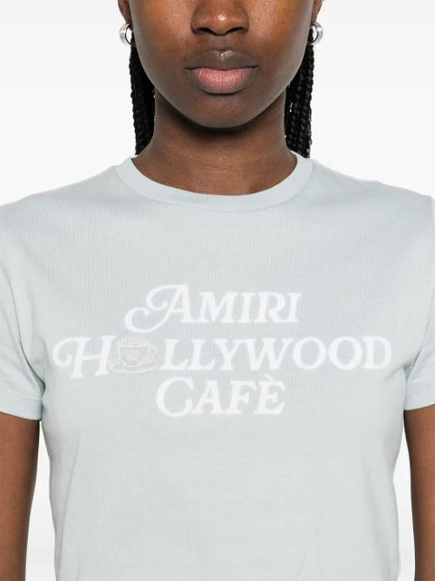 AMIRI Hollywood Cafè T-shirt - Blue