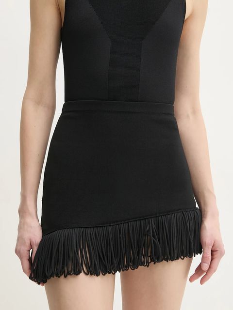 Simona Corsellini spódnica kolor czarny mini ołówkowa P25CPGOO03 - zdjęcie produktu nr 1