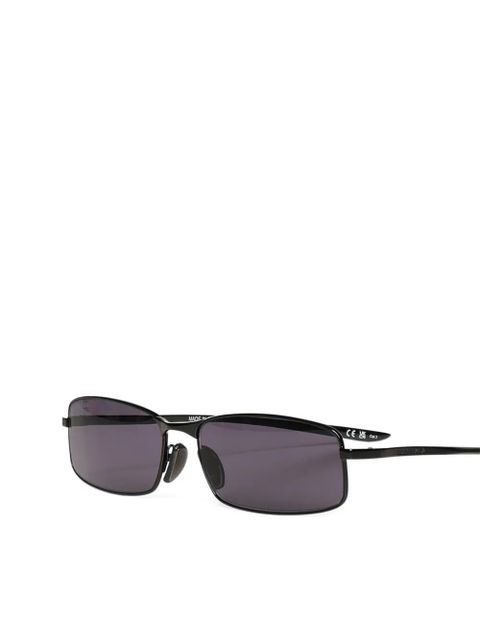 Balenciaga rectangle-frame sunglasses - Black