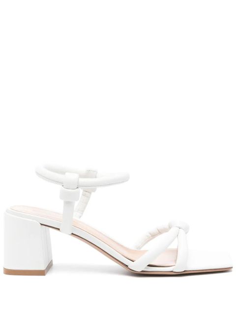 Gianvito Rossi 60mm leather sandals - White - zdjęcie produktu nr 1