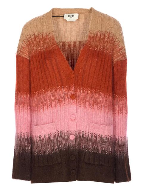 FENDI long-sleeve cardigan - Brown - zdjęcie produktu nr 1
