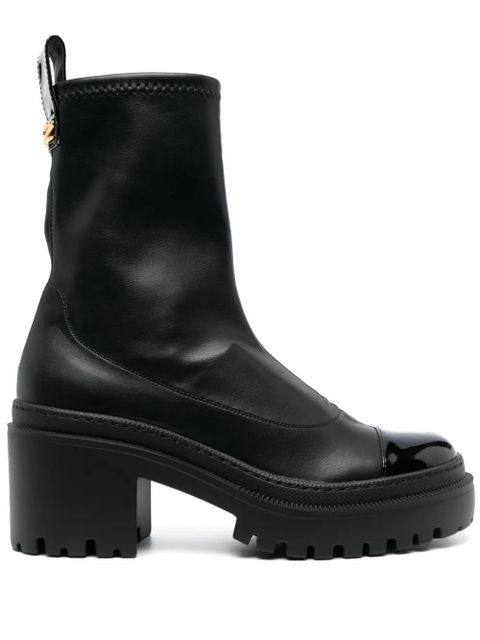 Giuseppe Zanotti 70mm Vicentha chunky boots - Black - zdjęcie produktu nr 1