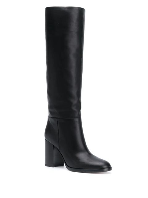 Gianvito Rossi Santiago 85mm knee-high boots - Black