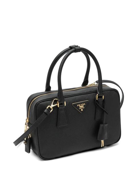 Prada leather tote bag - Black