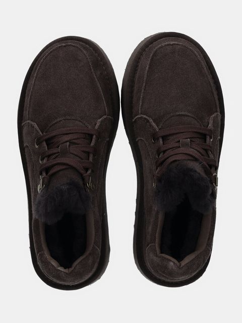 Answear.LAB śniegowce zamszowe kolor brązowy