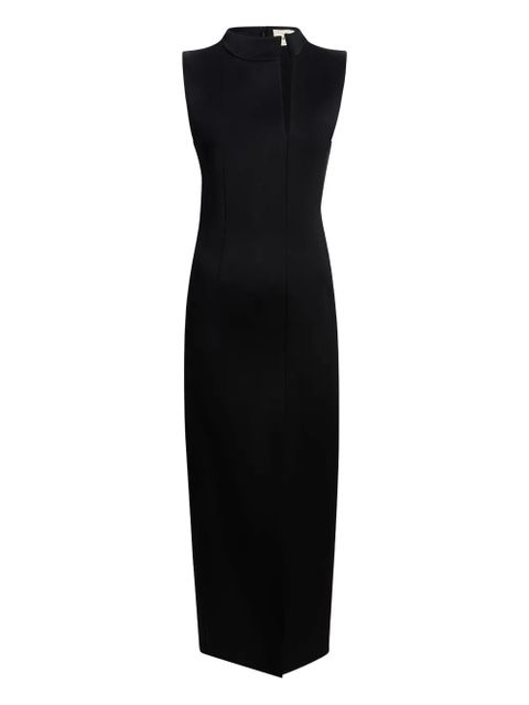 KHAITE slit-detail sleeveless midi dress - Black - zdjęcie produktu nr 1