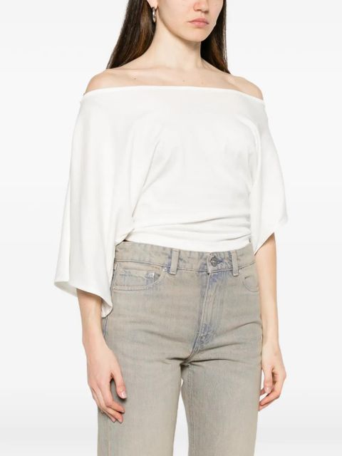 MISBHV Holywood Baby draped top - White