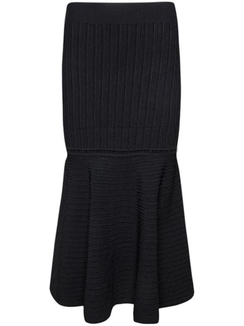 Victoria Beckham flared skirt - Black - zdjęcie produktu nr 1