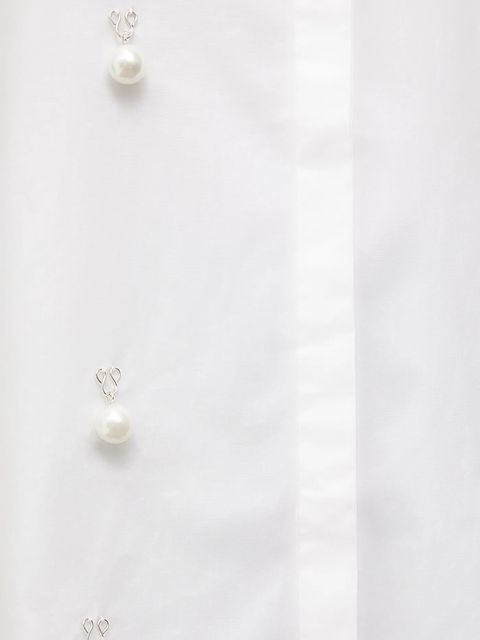 Answear.LAB koszula bawełniana damska kolor biały regular z kołnierzykiem klasycznym