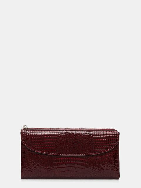 Answear.LAB portfel skórzany damski kolor czerwony - zdjęcie produktu nr 1