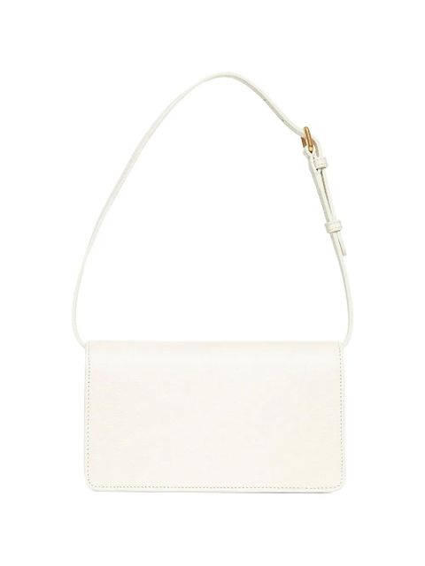 Valentino Garavani logo-plaque leather shoulder bag - White - zdjęcie produktu nr 2