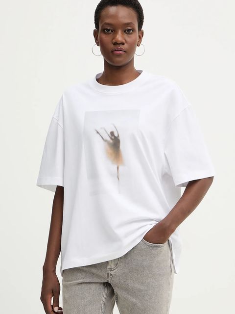 BOSS Orange t-shirt C Eboys 1 damski kolor biały 50556978 - zdjęcie produktu nr 1