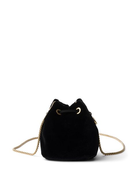 Prada velvet mini bag - Black