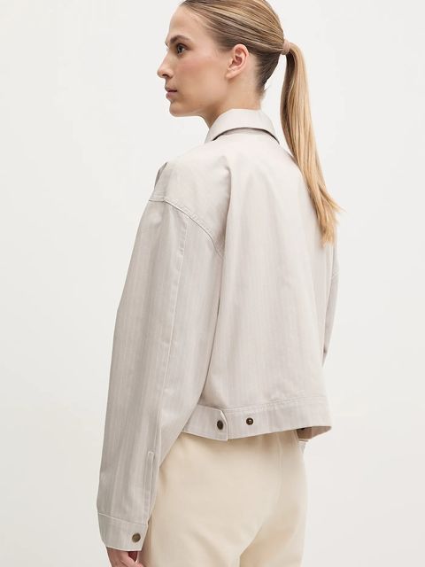 adidas Originals kurtka bawełniana AOP CROP JACKET