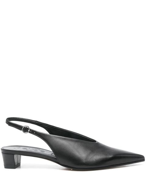 Aeyde 35mm Oti slingback pumps - Black - zdjęcie produktu nr 1