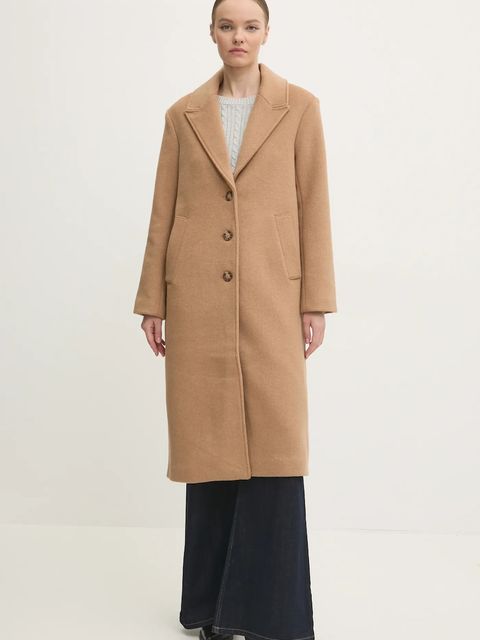 Abercrombie & Fitch płaszcz wełniany