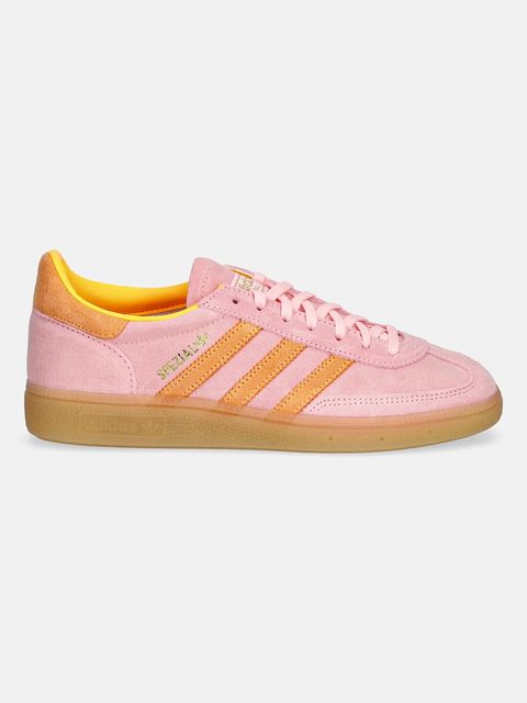 adidas Originals sneakersy zamszowe Handball Spezial damskie kolor różowy JR3606