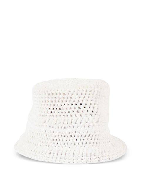 Weekend Max Mara Fragore bucket hat - White - zdjęcie produktu nr 1