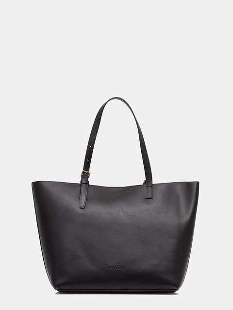 Marc O'Polo torebka skórzana kolor czarny 50611950301141