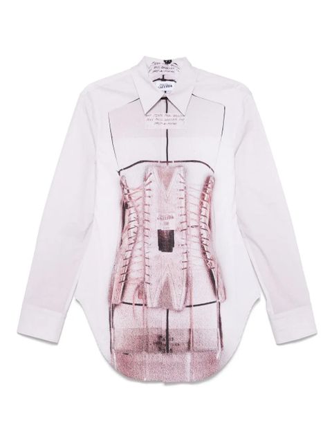 Jean Paul Gaultier trompe l'oeil shirt - Pink - zdjęcie produktu nr 1