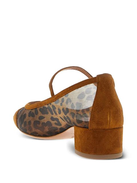 Aquazzura 35mm Mayor pumps - Brown