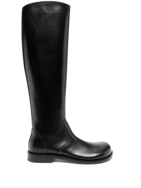 LOEWE Campo leather boots - Black - zdjęcie produktu nr 1