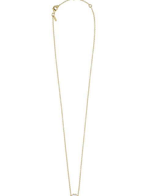 Design Letters naszyjnik ze srebra pokrytego złotem