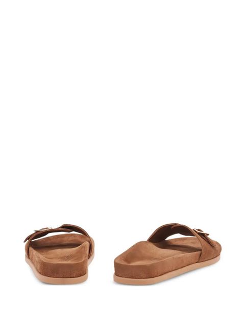 Ancient Greek Sandals buckle strap sandals - Brown