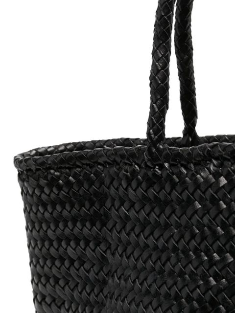 DRAGON DIFFUSION Grace Basket leather tote bag - Black