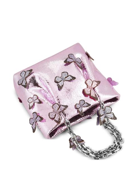 Aquazzura mini Papillon tote bag - Pink