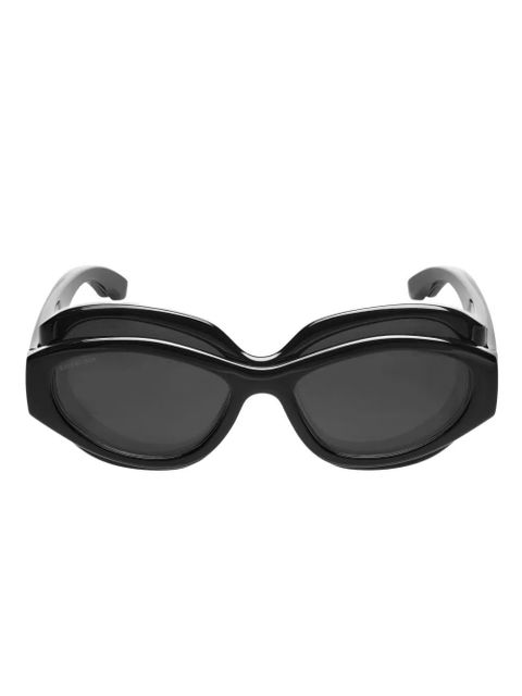 Balenciaga Eyewear Superbusy round-frame sunglasses - Black