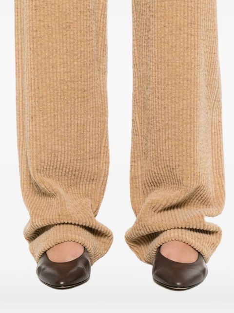 The Row corduroy trousers - Black