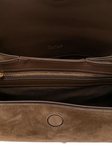 TOM FORD medium T-hardware tote bag - Brown