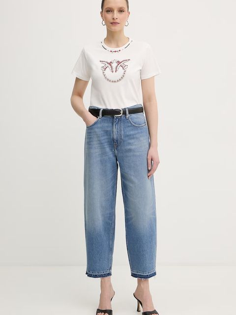 Pinko t-shirt damski bawełniany - zdjęcie produktu nr 1