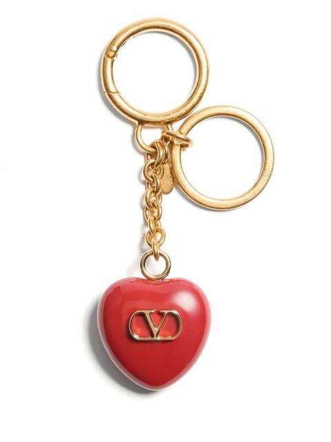 Valentino Garavani Coeur Royal bag charm - Red - zdjęcie produktu nr 1