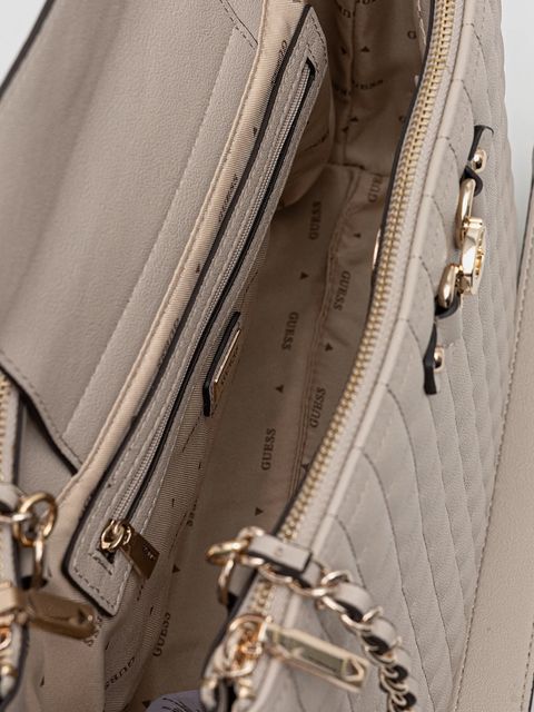 Guess torebka NADIRA kolor beżowy HWQG84 24220