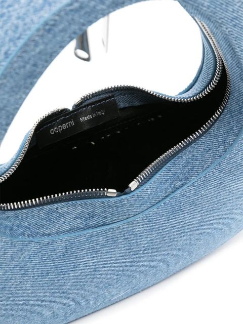 Coperni Swipe denim tote bag - Blue