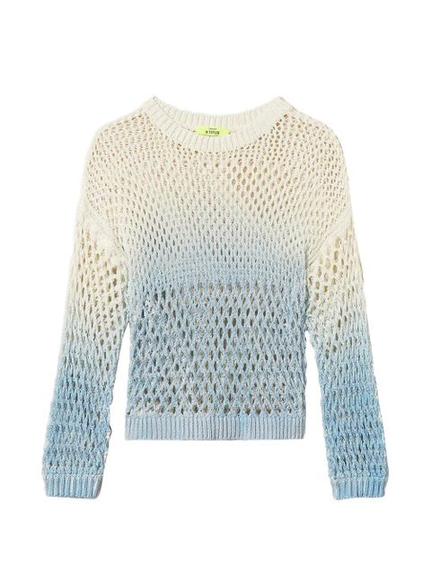 TWINSET x Myfo open-knit top - White - zdjęcie produktu nr 1