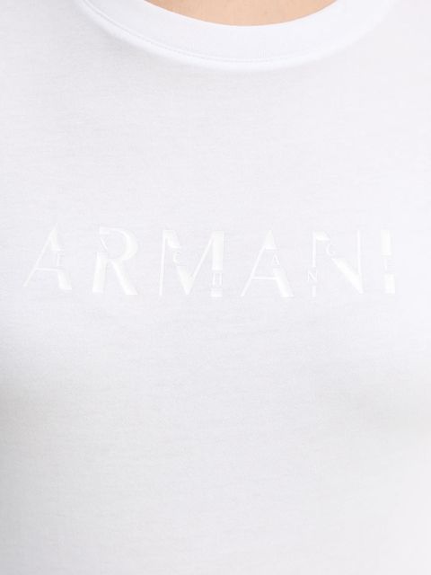 Armani Exchange t-shirt bawełniany damski kolor biały XW001376 AF10356